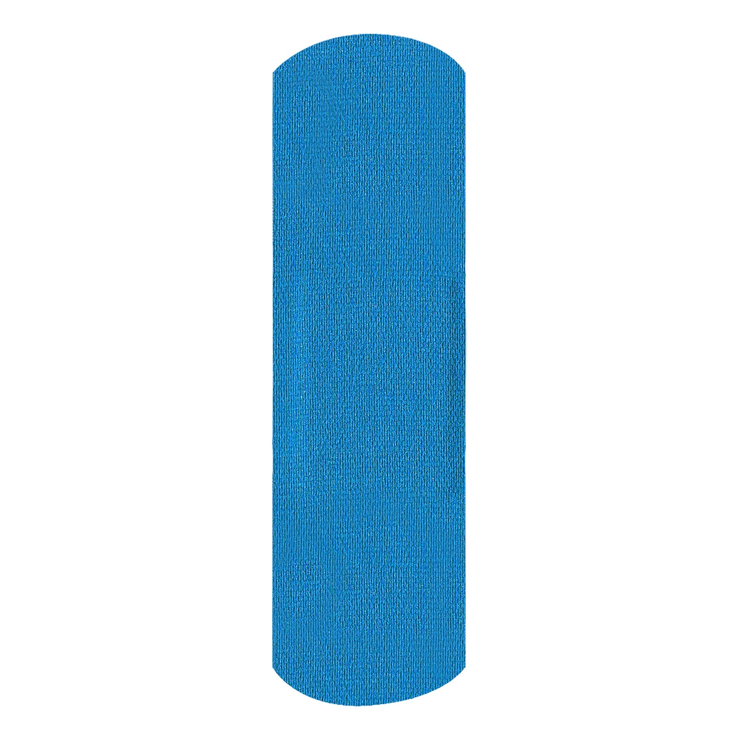 Non-Metal Lightweight Fabric Adhesive Bandages 1" x 3", Blue