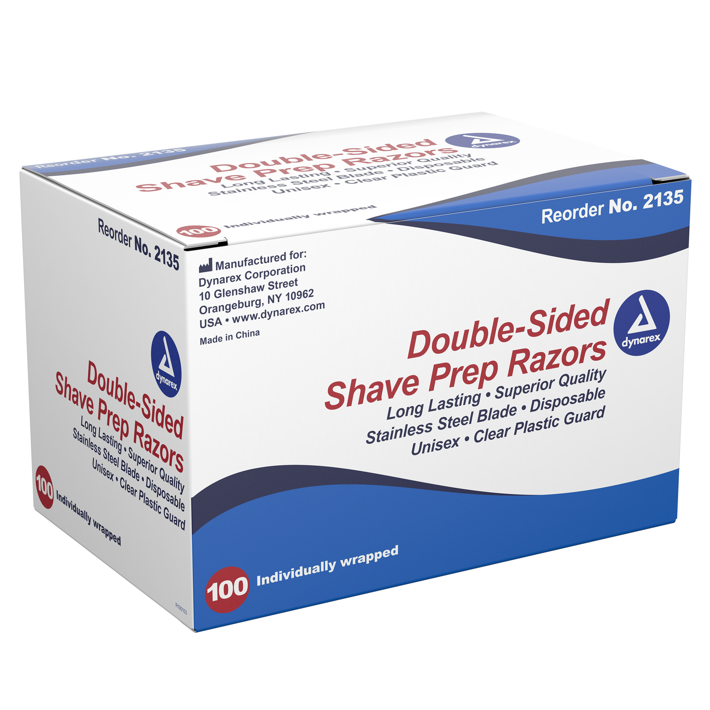 Double-Sided Shave Prep Razors