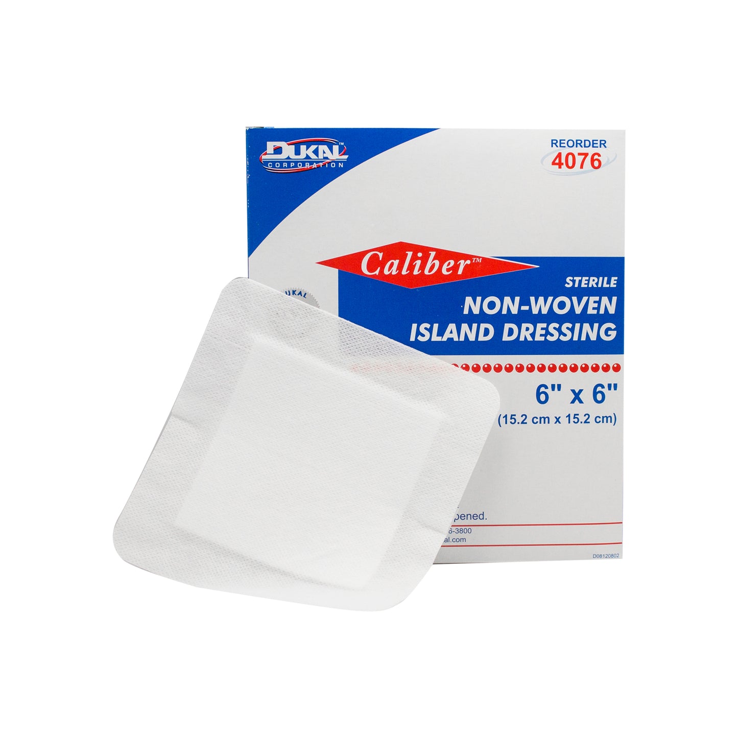 Sterile, Non-Woven Island Dressing 6" x 6"