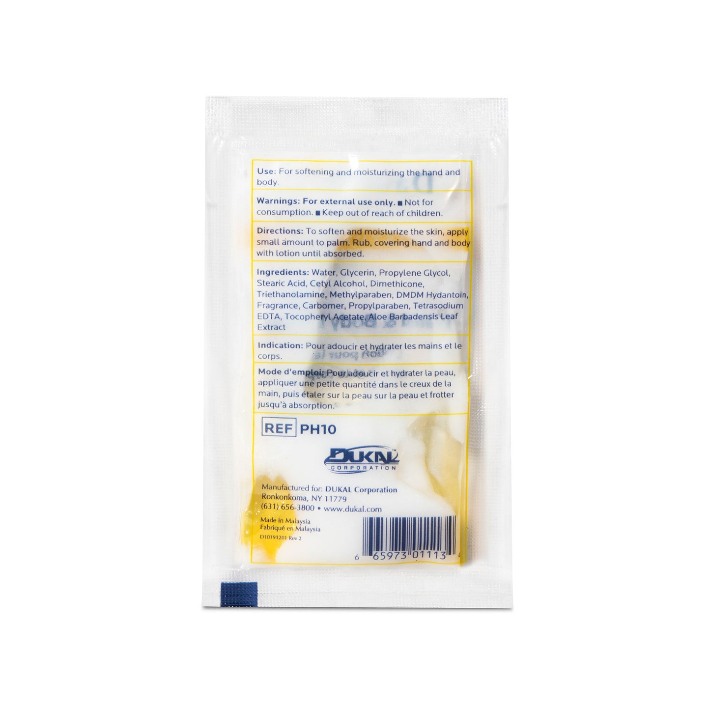 DawnMist® Hand & Body Lotion, 0.35 oz single-use packet