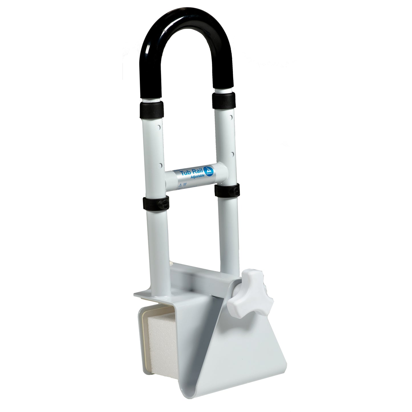 Dynarex - Tub Rail: Adjustable Height, Clamp-On
