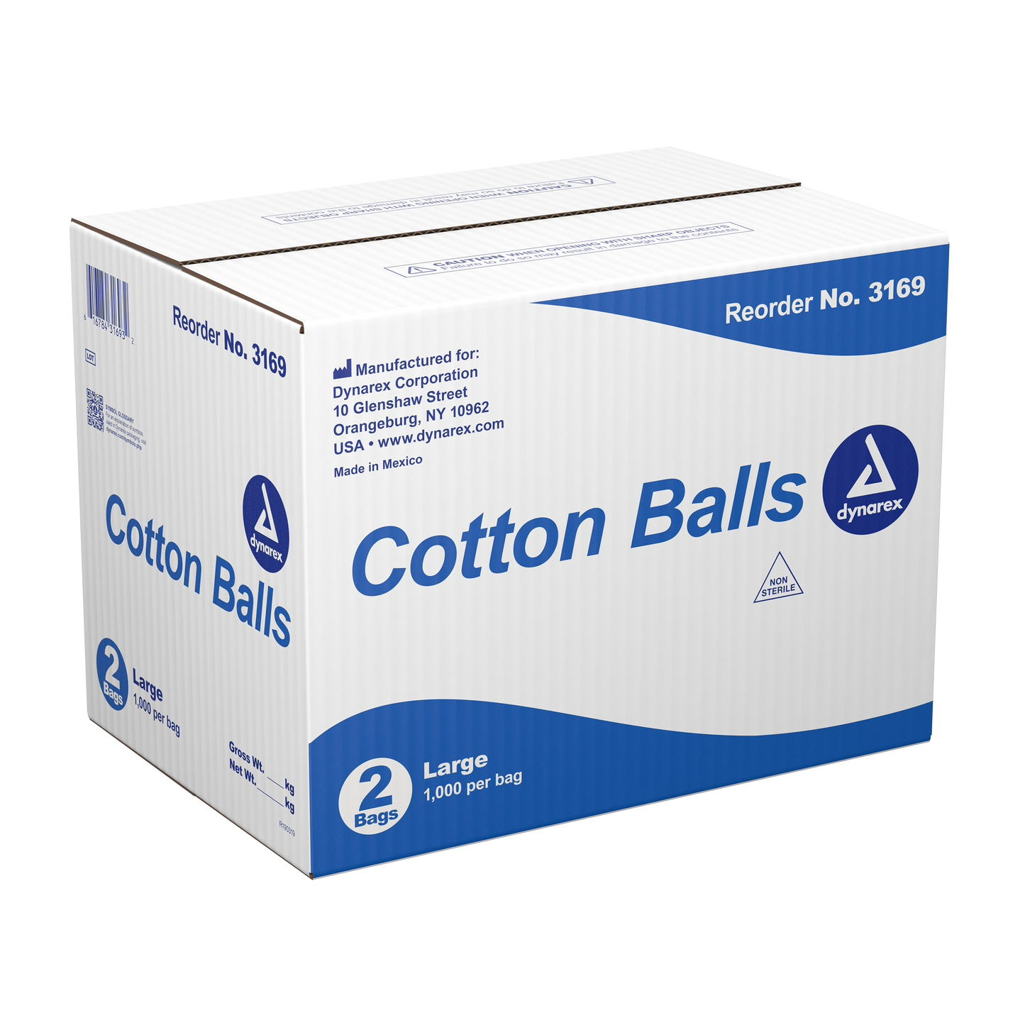 Dynarex - Cotton Ball - Large