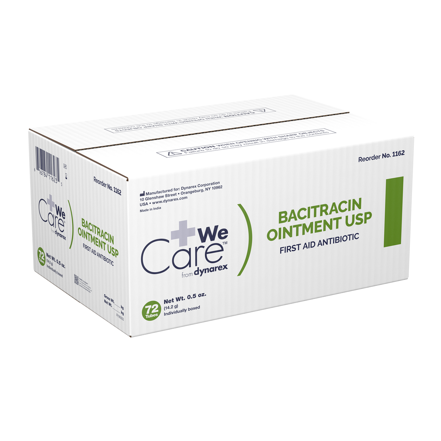 Dynarex - Bacitracin Ointment 0.5 oz. Tube