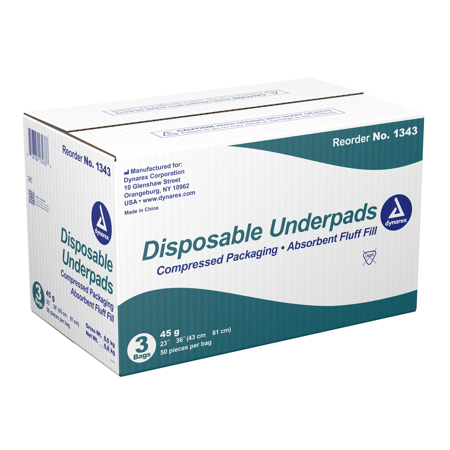 Dynarex - Disposable Underpads, 23 x 36 (45 g)