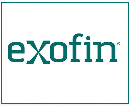 Exofin logo – professional surgical adhesives and wound closure systems by Chemence Medical