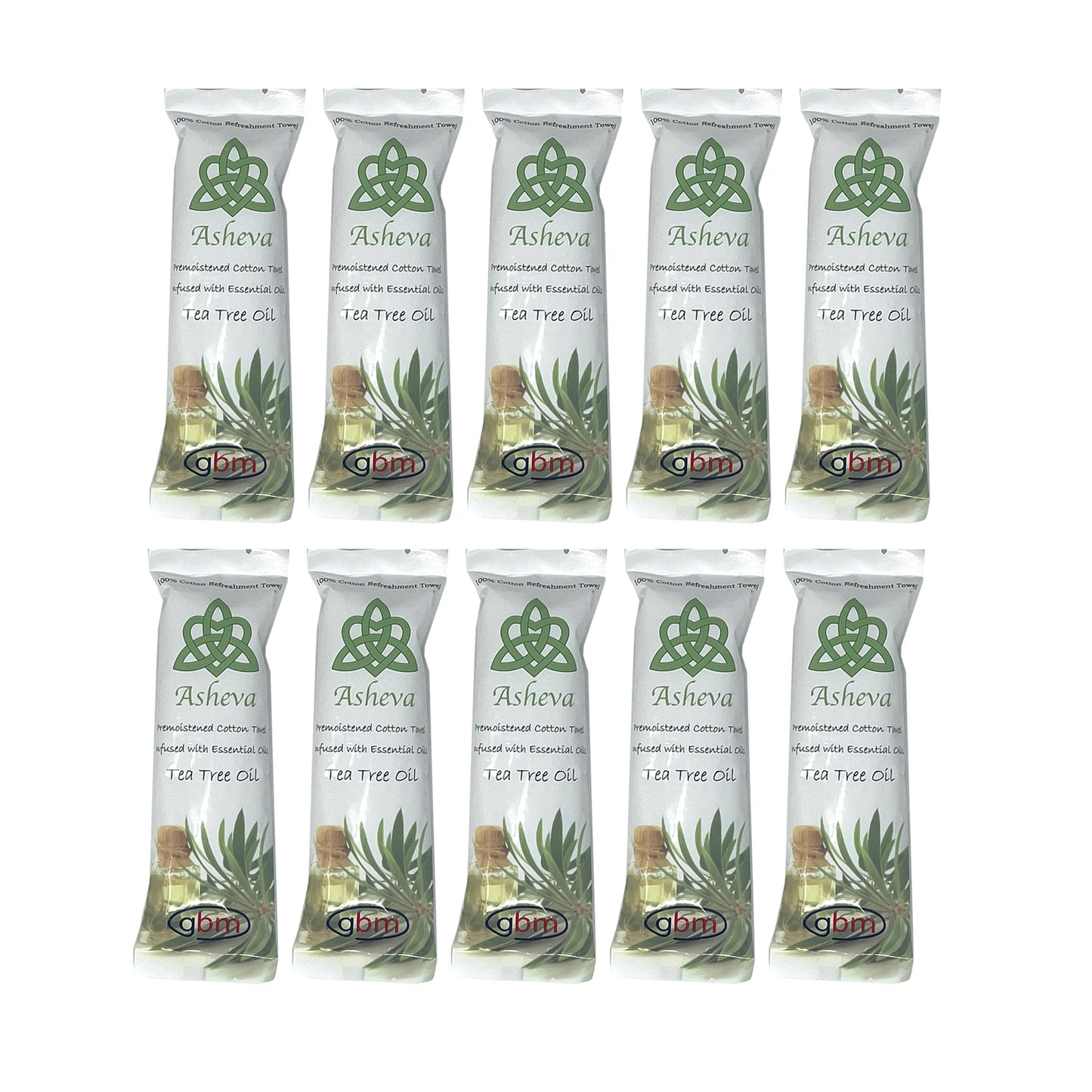 Asheva - Cotton Hot / Cold Essential Oil Scented Refreshment Towels