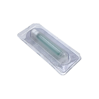 Front of Exofin Mastic Liquid Adhesive single .67 mL ampoule packaging – sterile, medical-grade adhesive