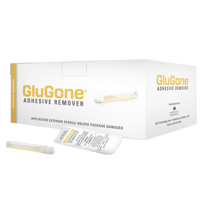 GluGone Adhesive Remover – Case of 48 sterile 0.67 mL ampoules