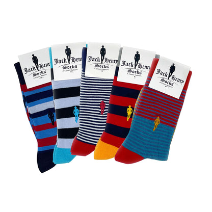 Jack Henry Premium Bamboo Blend Dress / Crew Socks – Stylish, Soft, Eco Friendly, Moisture Wicking, Odor Eliminating, and Fade Resistant