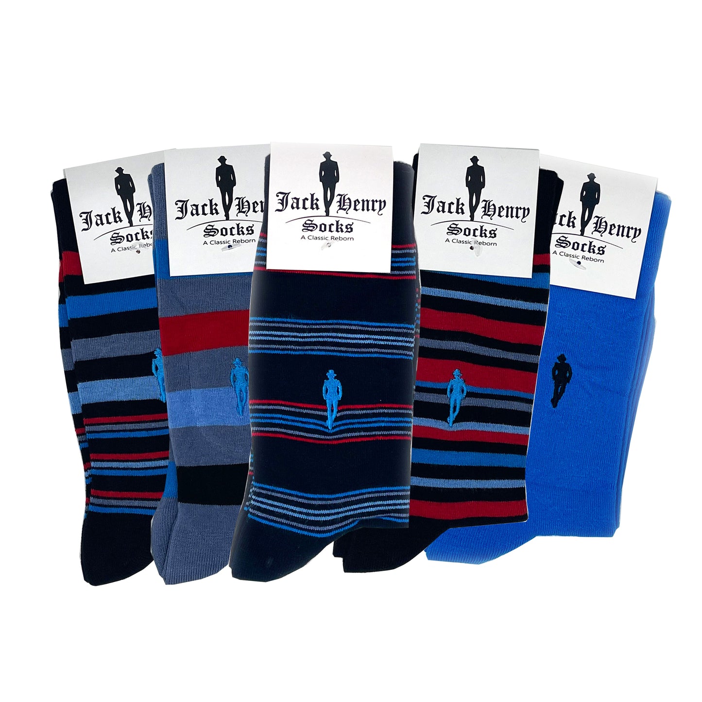 Jack Henry Premium Bamboo Blend Dress / Crew Socks – Stylish, Soft, Eco Friendly, Moisture Wicking, Odor Eliminating, and Fade Resistant