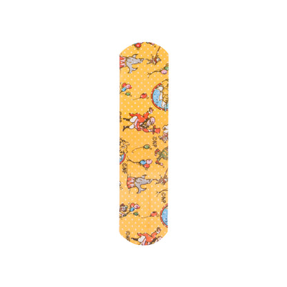Designer Adhesive Bandages, Sterile, Circus Kids Print, 3/4" x 3"