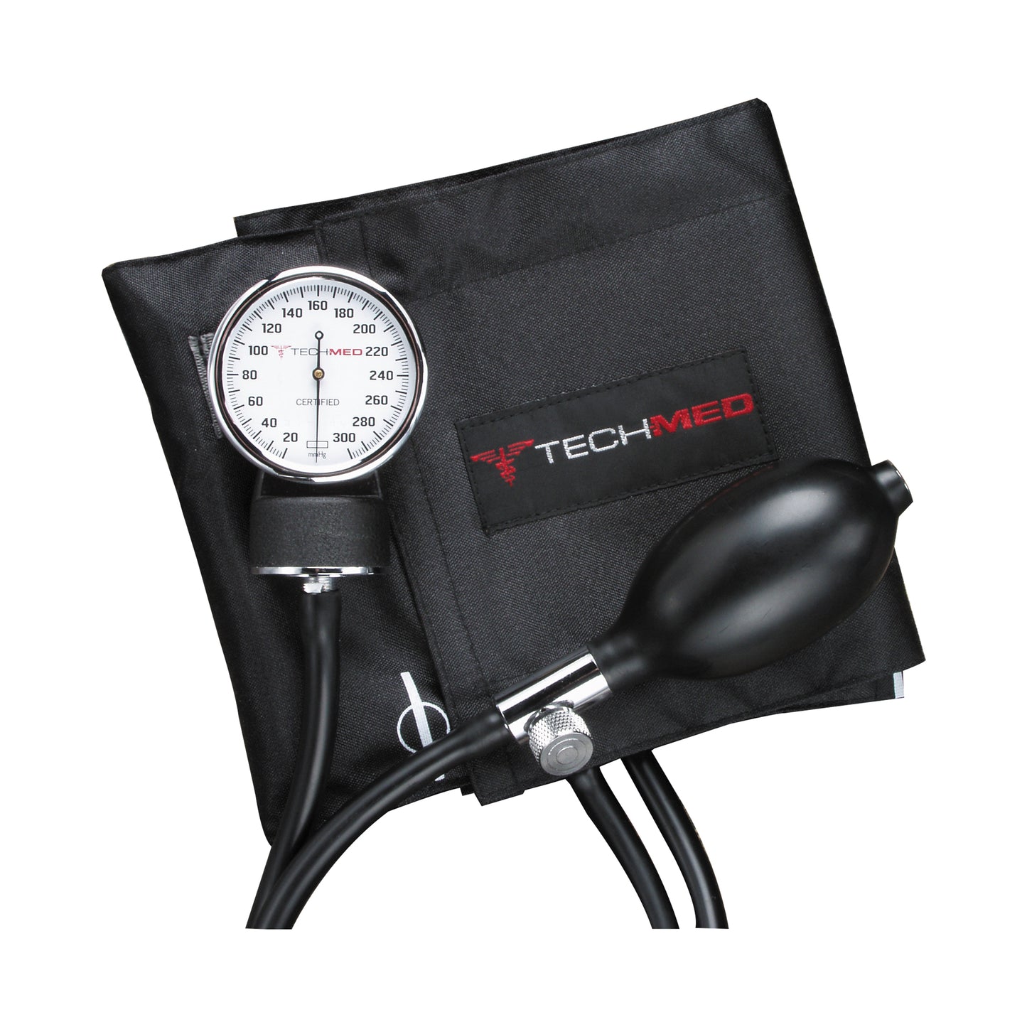 Deluxe Sphygmomanometer, Black Nylon Child