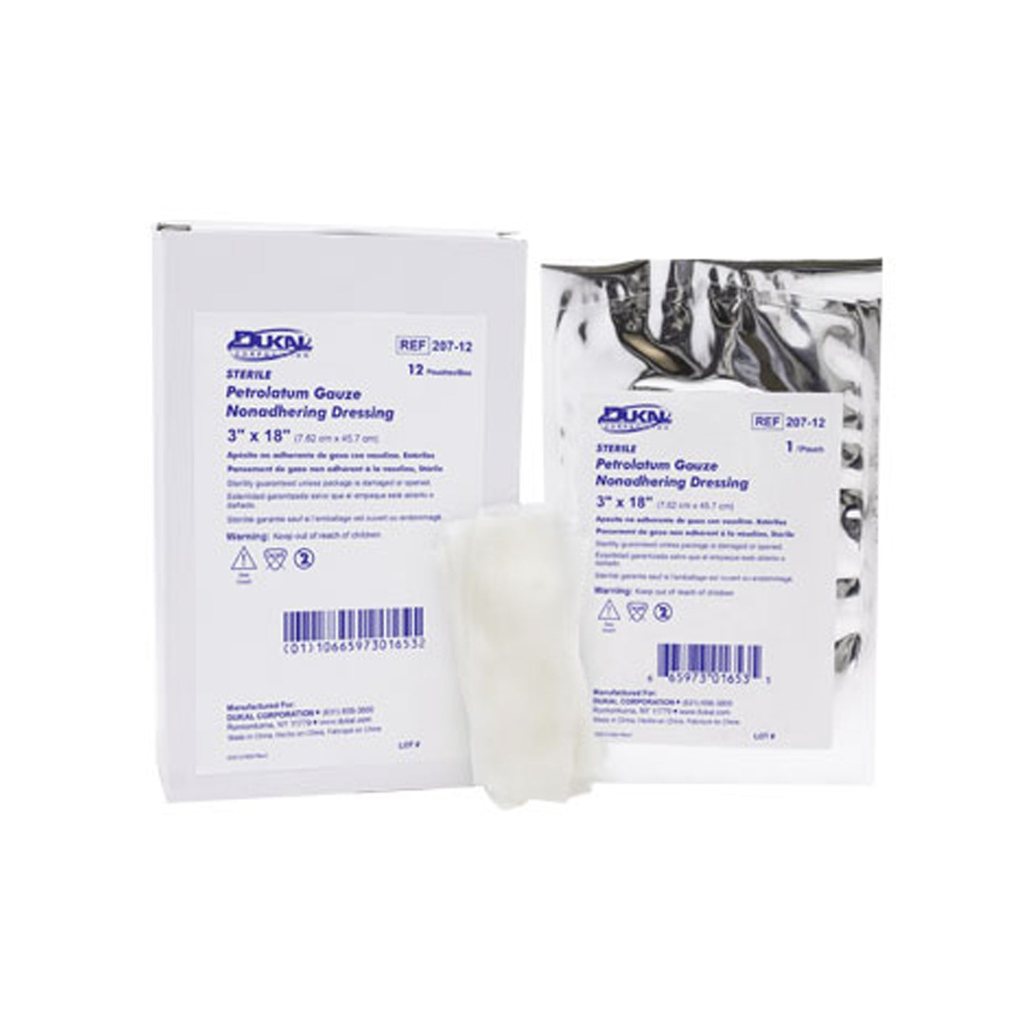 Petrolatum Dressing, 1/2" x 72"