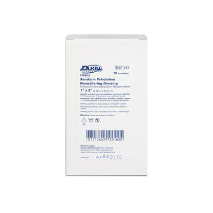 Dukal - Xeroform Dressing, 1" x 8"