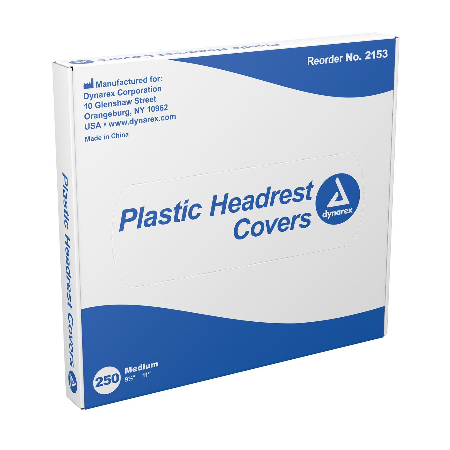 Plastic Headrest Covers - Tattoo & Dental Barrier Protection