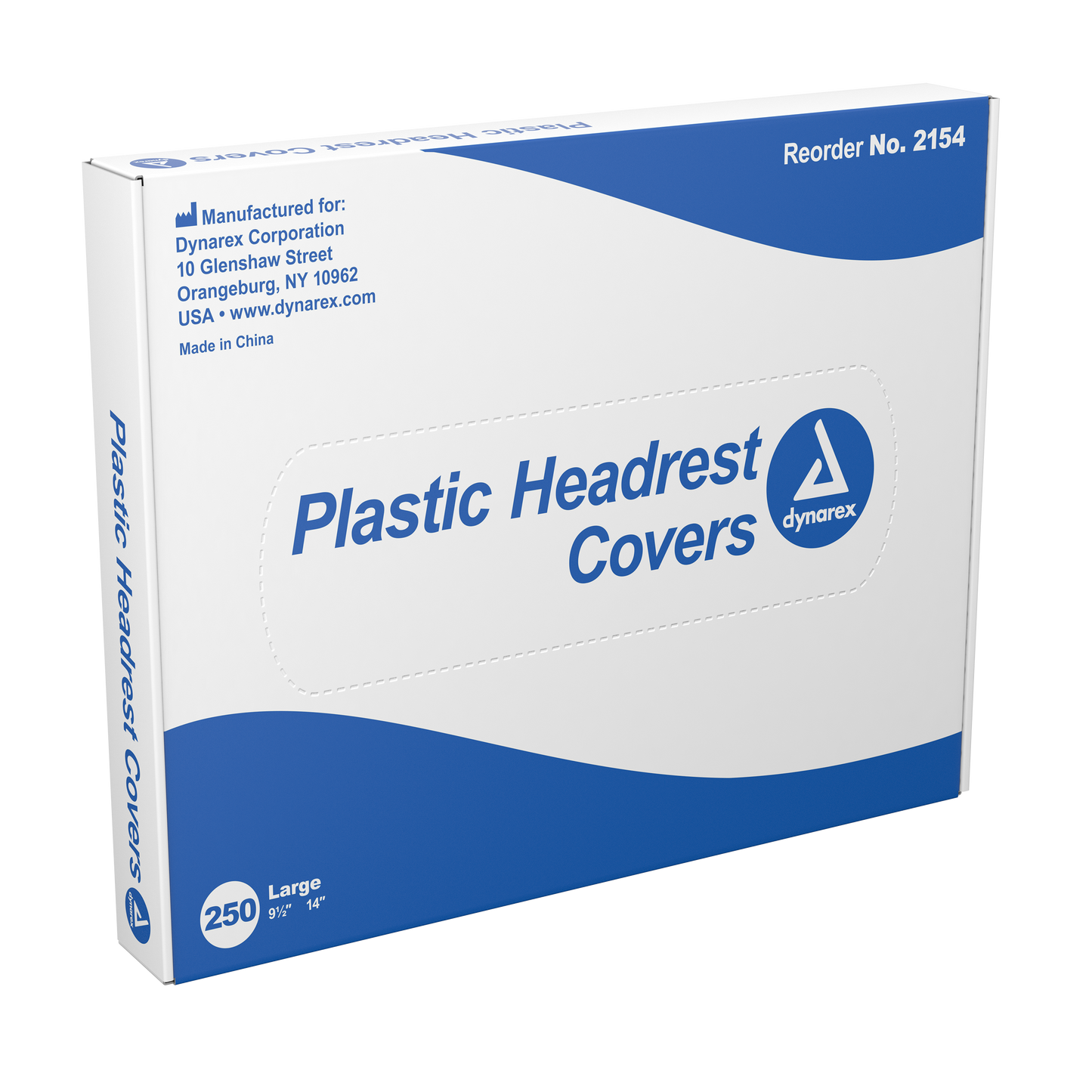 Plastic Headrest Covers - Tattoo & Dental Barrier Protection