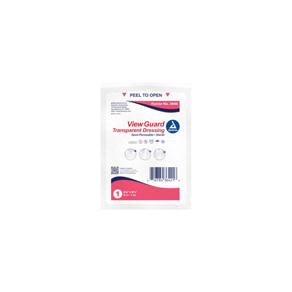 View Guard Transparent Dressings Sterile 2 3/8" x 2 3/4"