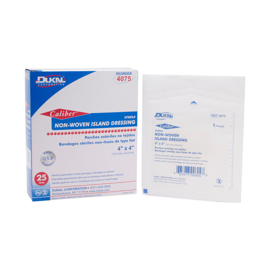 Sterile, Non-Woven Island Dressing 4" x 4"