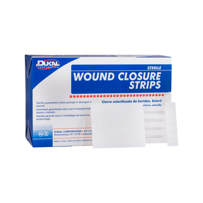 Sterile, Wound Closure Strips, 1/8" x 3"