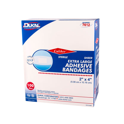 Sheer Adhesive Strips, X-Large