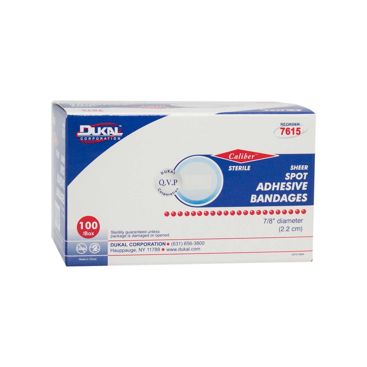 Sheer Spot Adhesive Strips, 7/8" Round