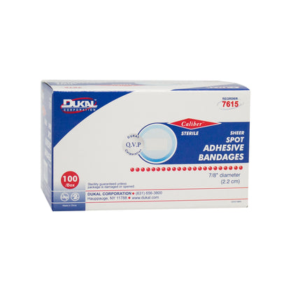 Sheer Spot Adhesive Strips, 7/8" Round