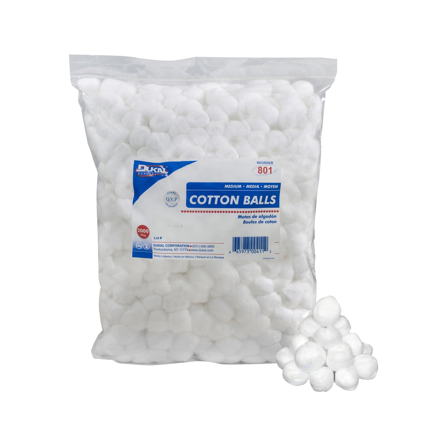 Dukal - Medium Cotton Balls,