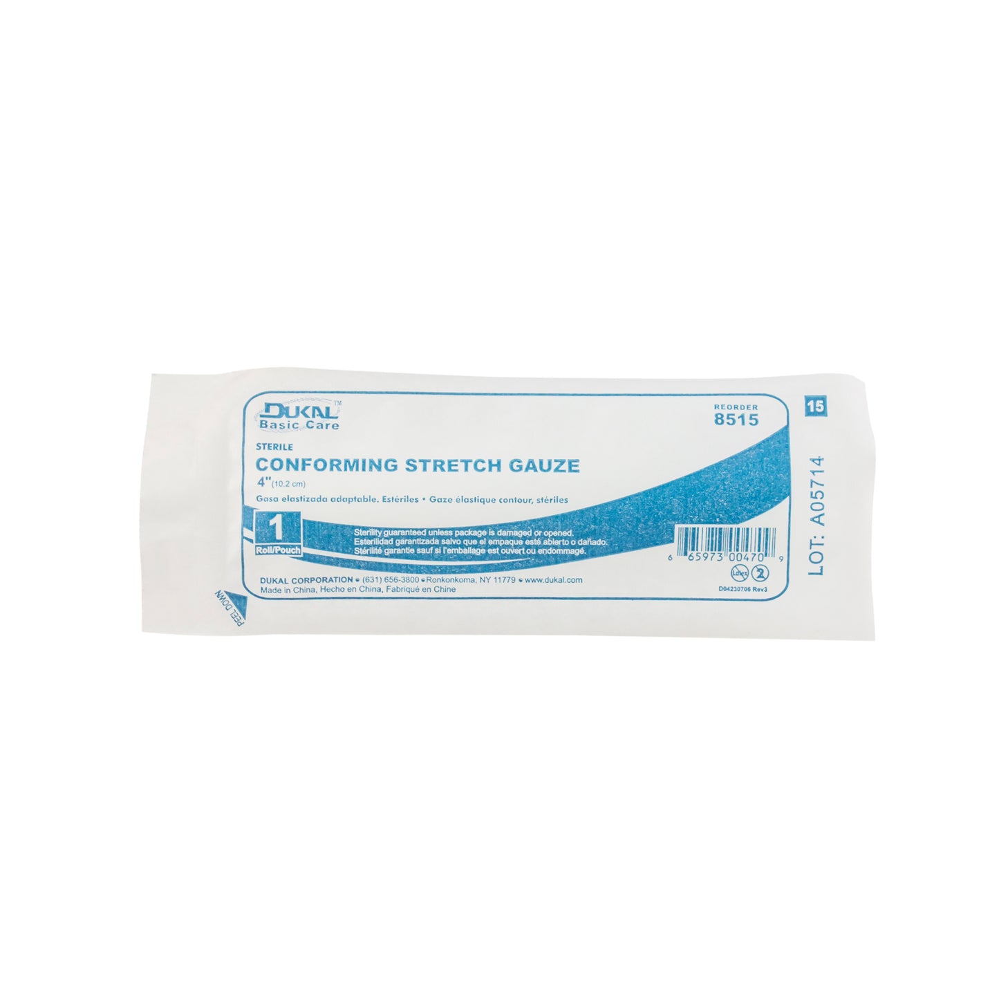 Sterile, Basic Conforming Stretch Gauze 4"