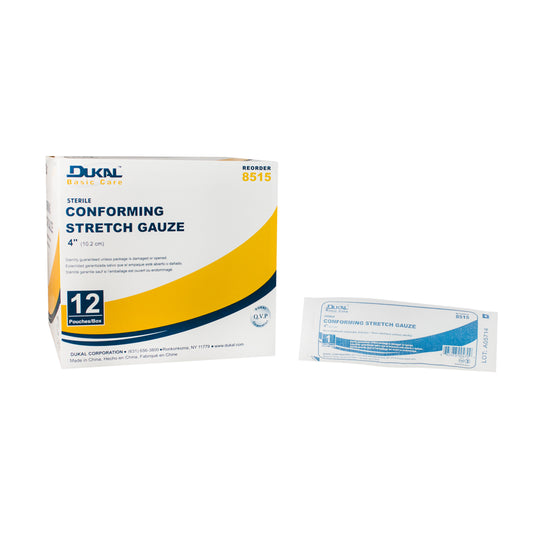 Sterile, Basic Conforming Stretch Gauze 4"
