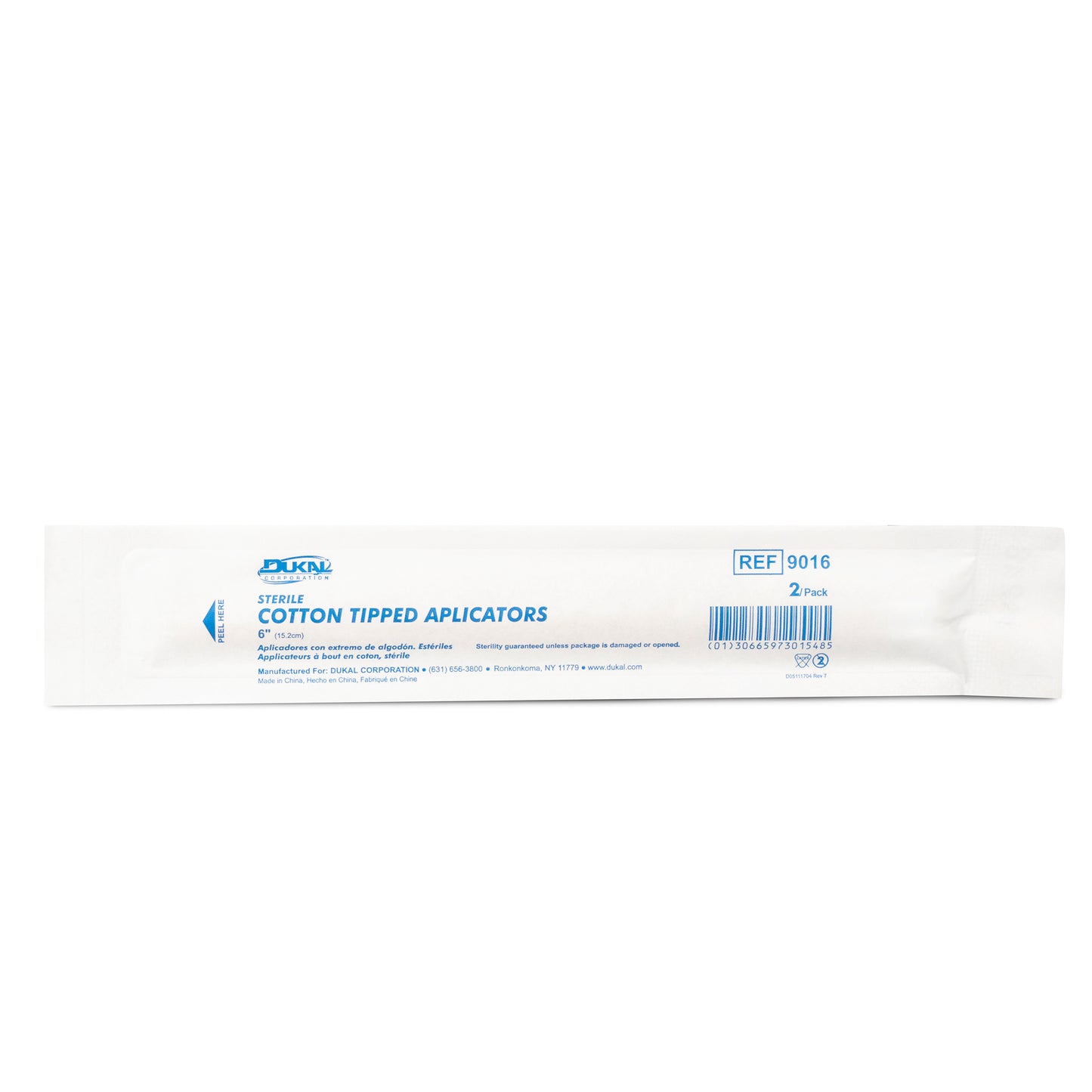 Sterile, Cotton Tipped Applicators - 6"