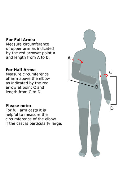 LimbO - Adult Half Arm Waterproof Cast Cover