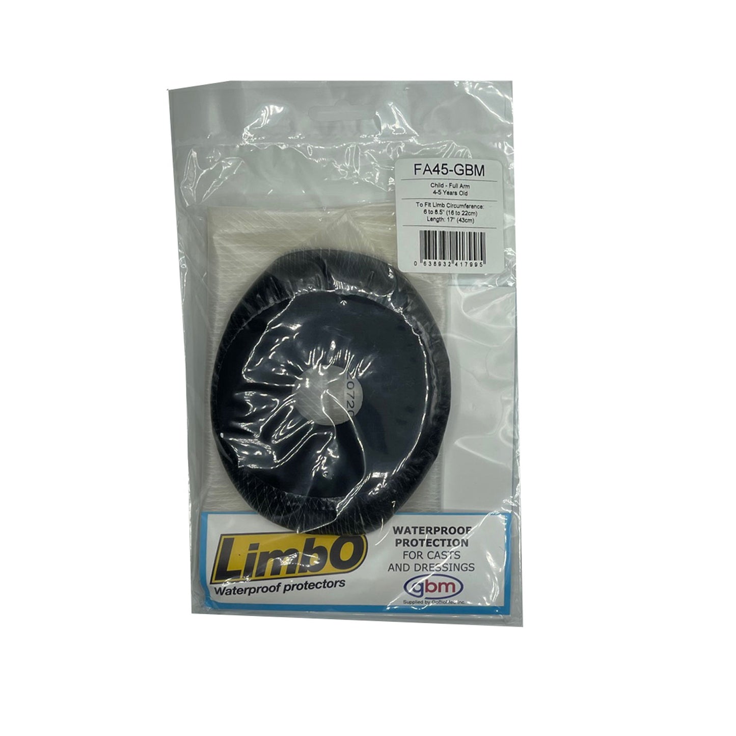 LimbO - Children's Full Arm Waterproof Cast Cover