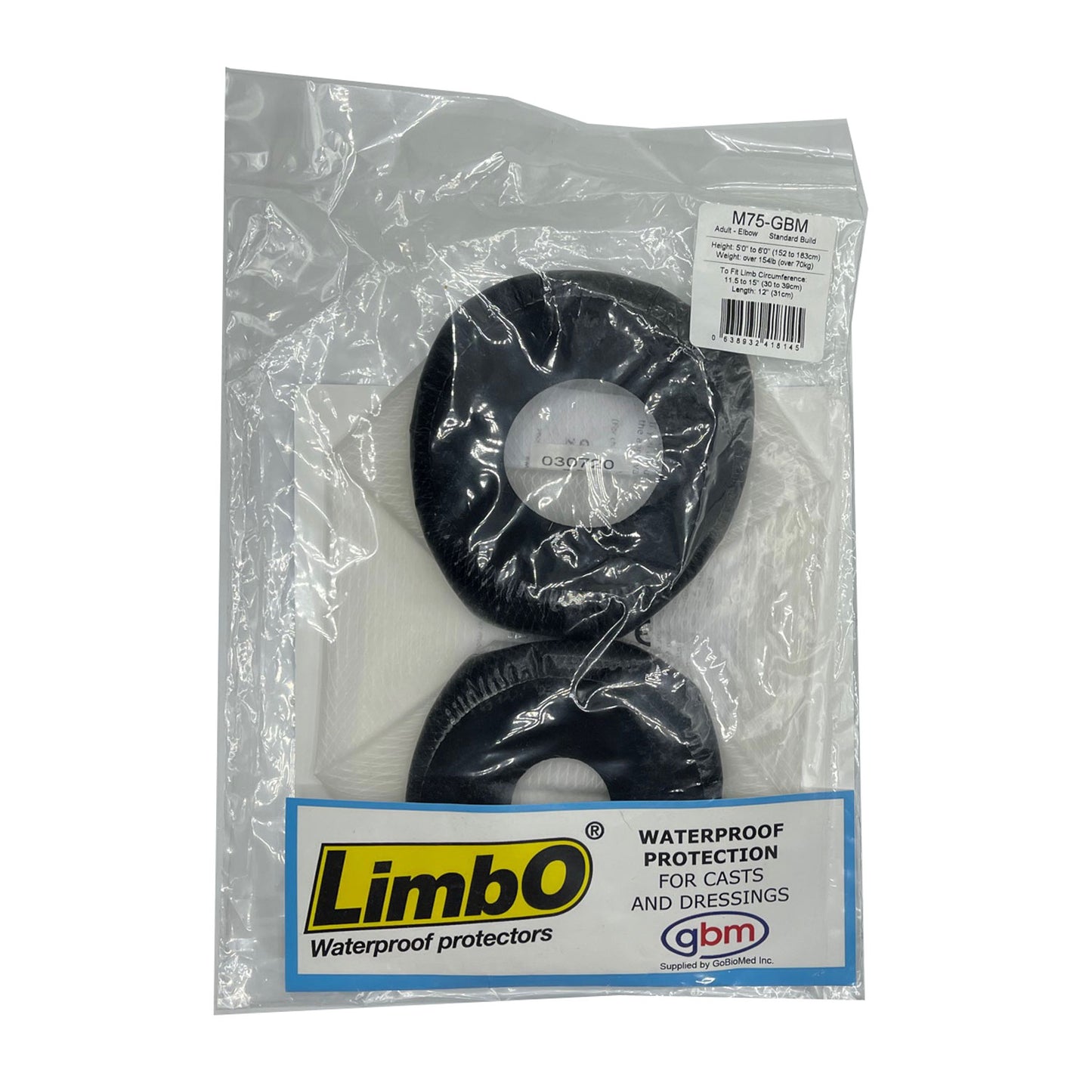 LimbO - Adult Waterproof Elbow / PICC Line Covers