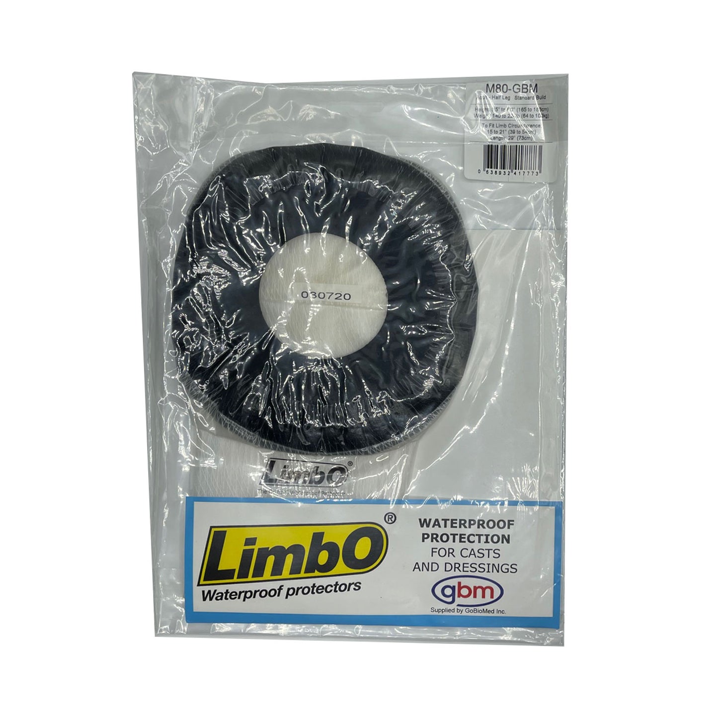 LimbO - Adult Half Leg Waterproof Cast Covers