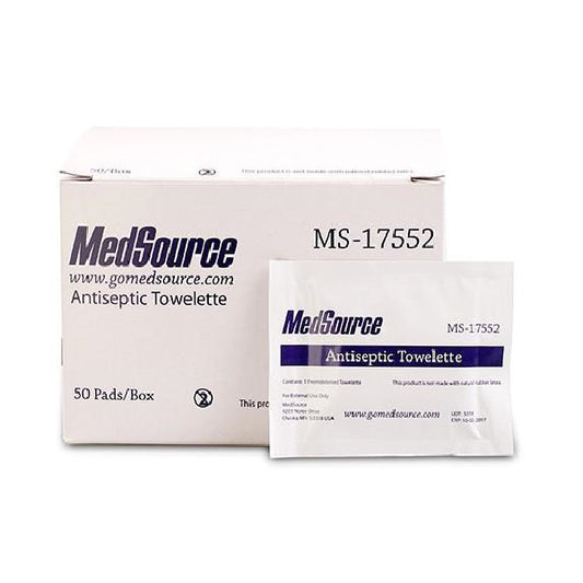 Antiseptic Towelettes - Case Quantity 50 per box/10 boxes per case
