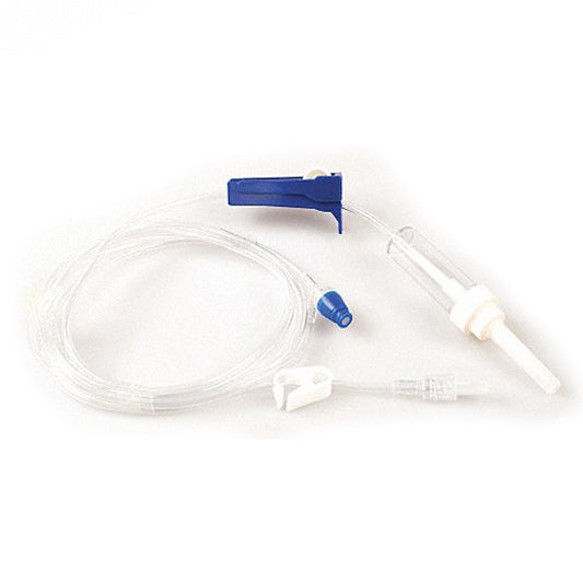 MedSource - Needleless  IV Set, 83" + 6" ext set
