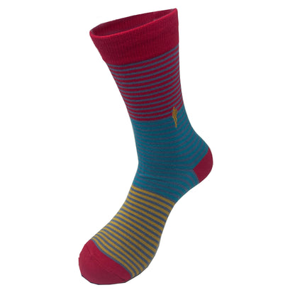 Jack Henry Premium Bamboo Blend Dress / Crew Socks – Stylish, Soft, Eco Friendly, Moisture Wicking, Odor Eliminating, and Fade Resistant
