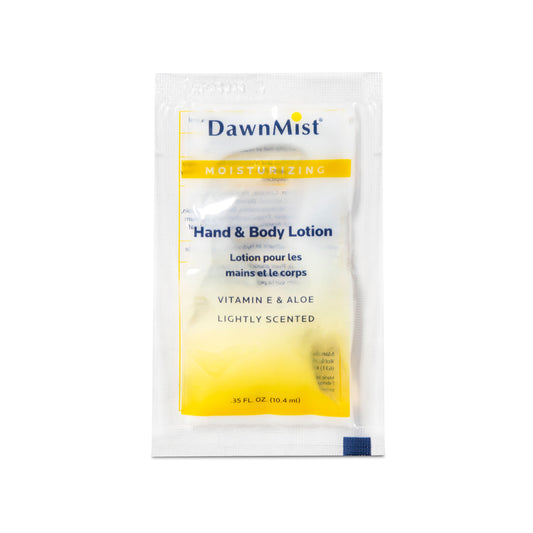 DawnMist® Hand & Body Lotion, 0.35 oz single-use packet