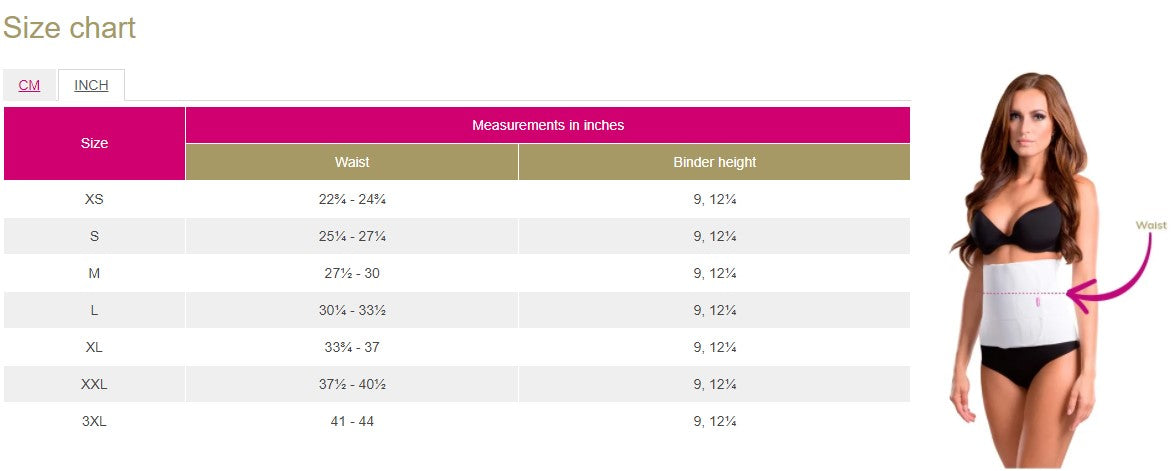 KP Extra Compression Abdominal Binder