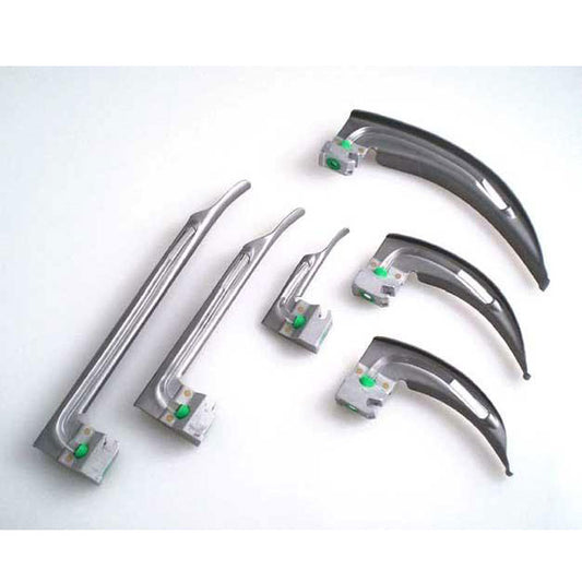 Disposable Fiber Optic Miller Blade, Size 4