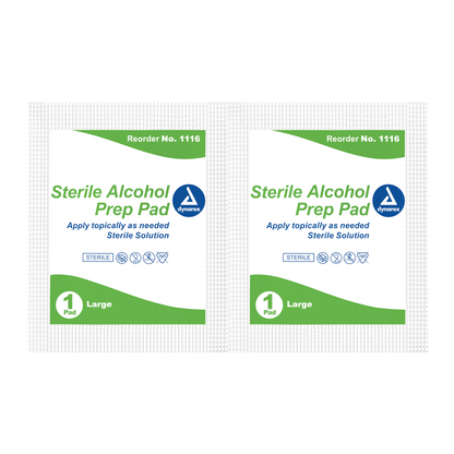 Dynarex -Sterile Alcohol Prep Pad