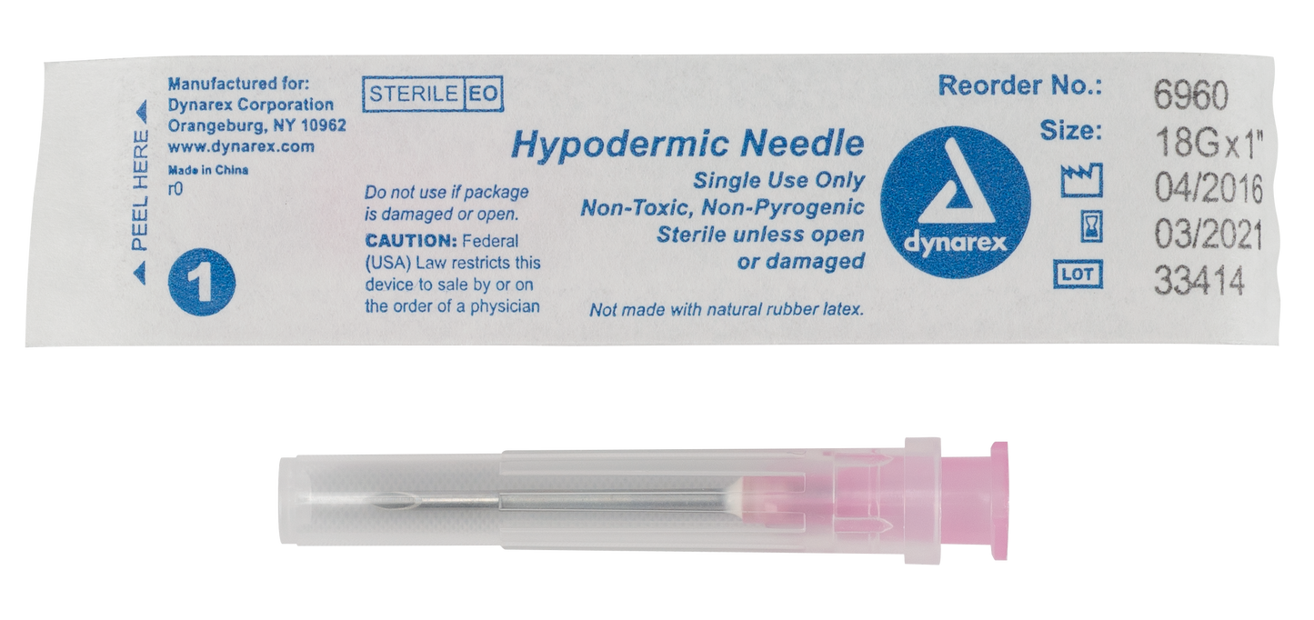 Dynarex - Hypodermic Needle