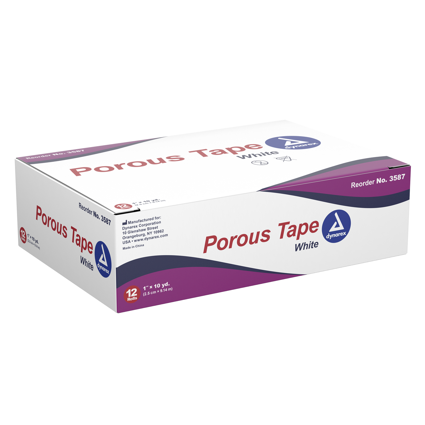 Dynarex - Porous Tape 1" x 10 yds
