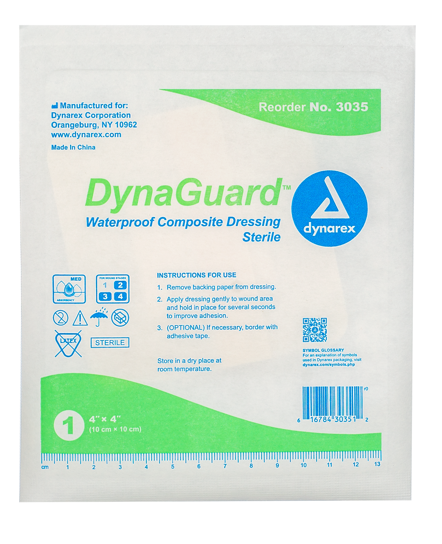 DynaGuard Waterproof Composite Dressing