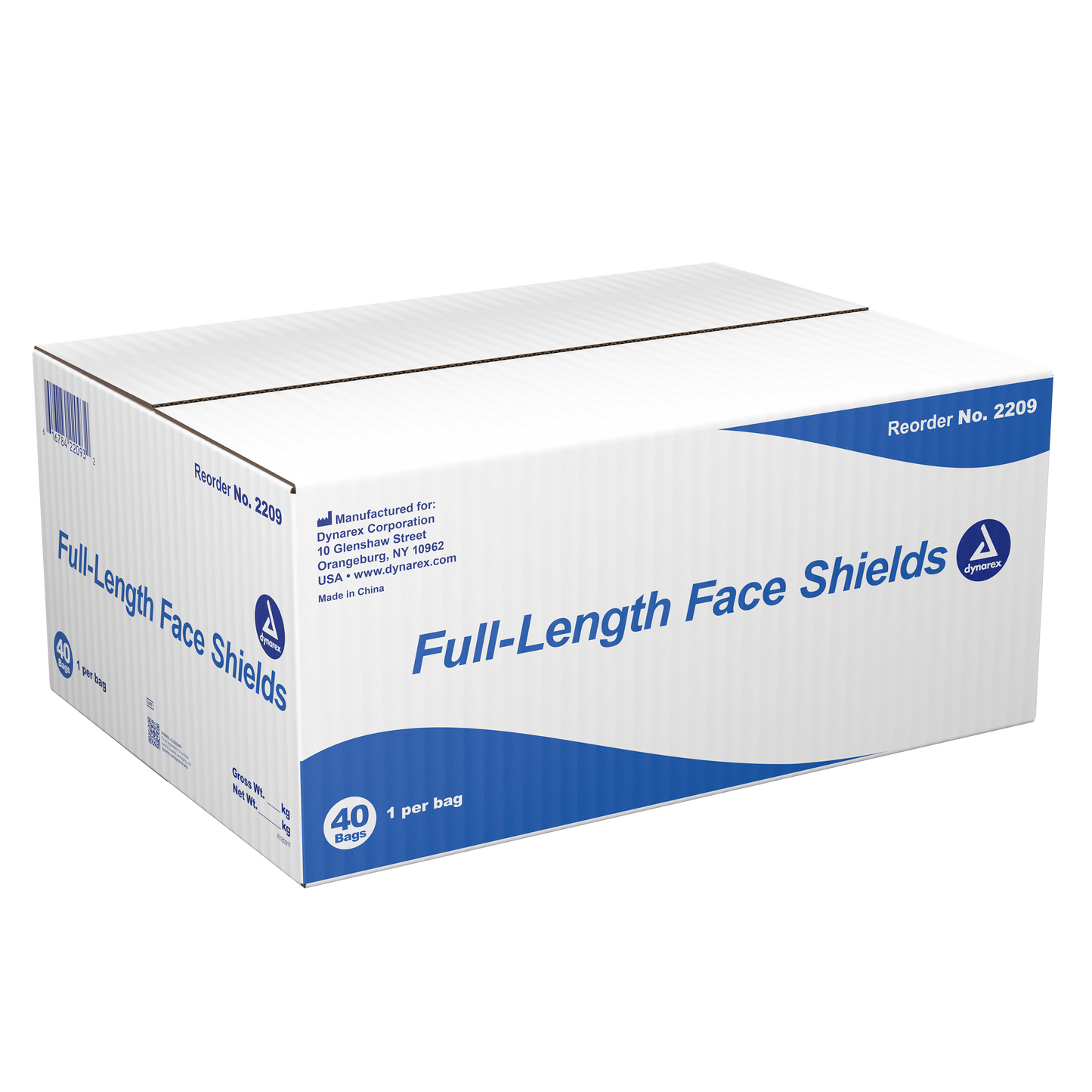 Dynarex - Full Length Face Shield