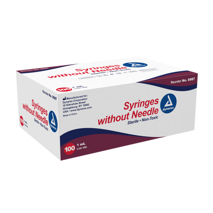 Dynarex - Syringe - Luer Slip 1 cc