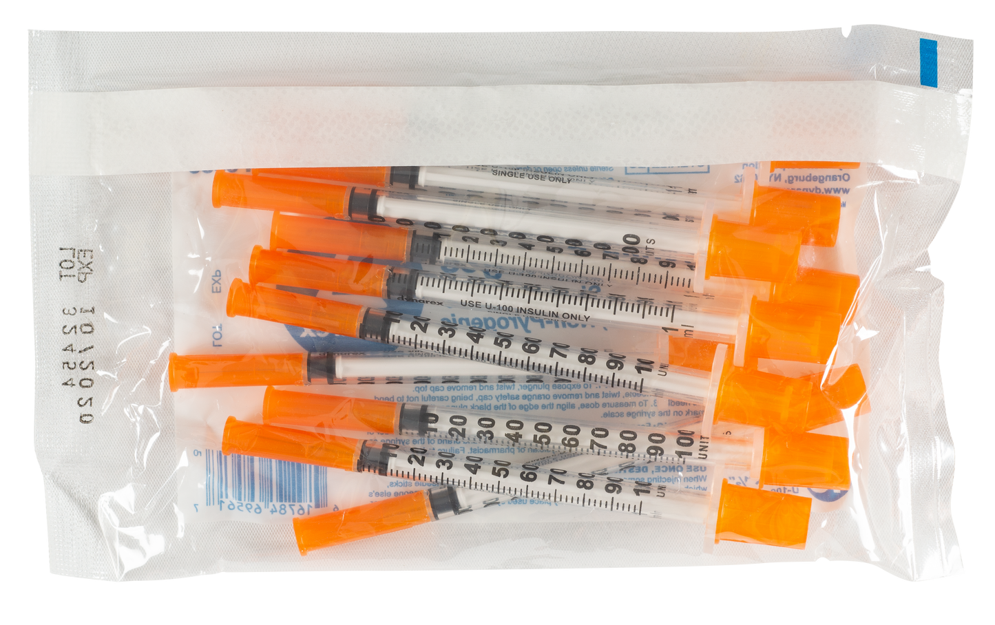 Dynarex - Insulin Syringe N/S - 1cc