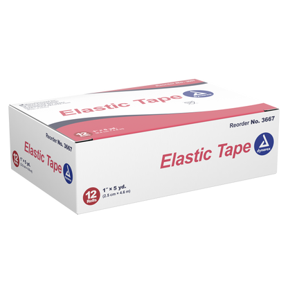 Dynarex - Elastic Tape, 1" x 5 yds