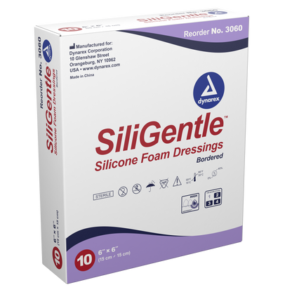 SiliGentle Silicone Bordered Foam Dressings