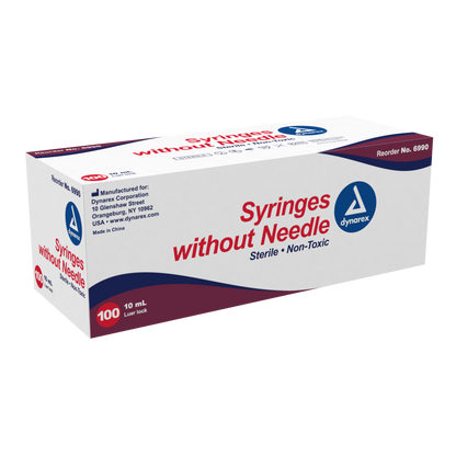 Dynarex - Syringe - Luer Lock 10 cc